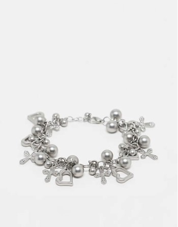 unisex ultimate charm bracelet in silver