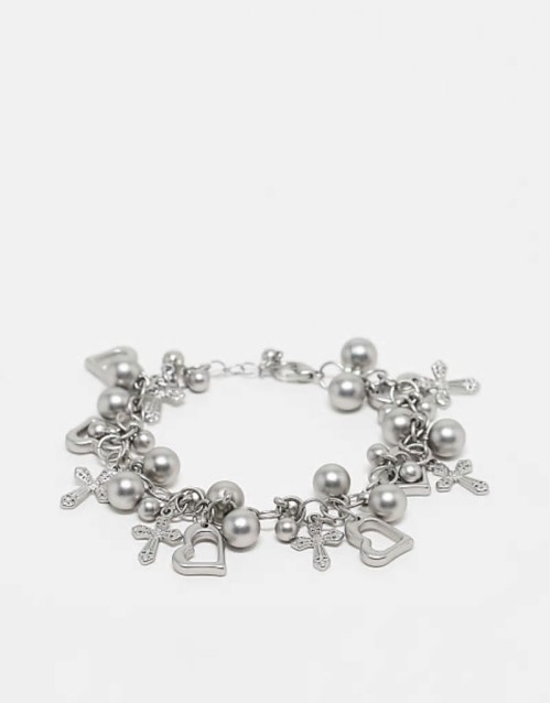 unisex ultimate charm bracelet in silver