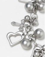 unisex ultimate charm bracelet in silver