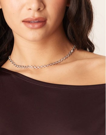 open circle link chain necklace 18 open circle link chain necklace 18