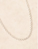 open circle link chain necklace 18